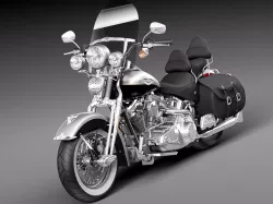 Harley-Davidson Springer FLSTS Heritage 2013 3D model