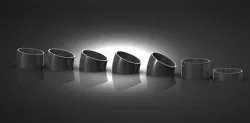 Header tube assembly pieces