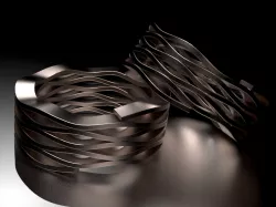 Helical wave spring