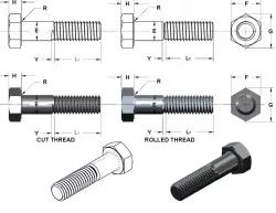 Hex Head Structural Bolt