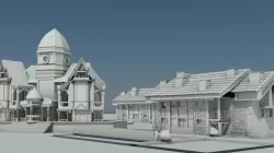 house society 3D model