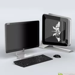 HP Firebird - Voodoo PC 3D model