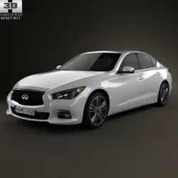 Infiniti Q50 2013 3D model