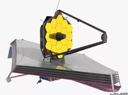James Webb Spacial Telescope 3D model