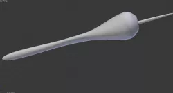 Jousting Lance Low-poly  3D model
