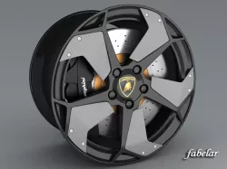 Lamborghini Reventon rims 3D model