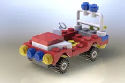 Lego fire truck