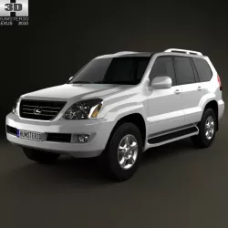 Lexus GX J120 2009 3D model