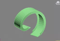 Loop the loop 3D model