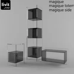 Magique by FIAM design Studio Klass - Coffee tables and Displ... 3D model