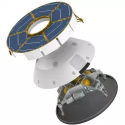 Mars Curiosity MSL Spacecraft and Skycrane 3D model