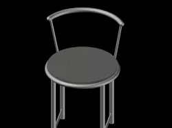 metal chair