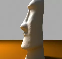 Moai Statue 3d Model 3D model