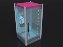 Modern tardis 3D model