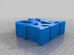 My Customized WORD Sculpture