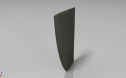 NACA 0012 Parametric profile