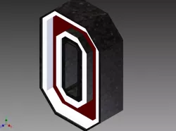 Ohio State Block "0"