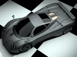 Pagani Zonda 3D model