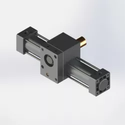 PNEUMATIC TURN WITH SELF-LOCKING