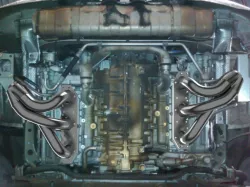 Porsche 911 twin turbo headers