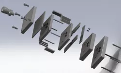Punching and stamping tool