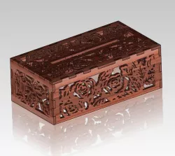 Rose tissue box