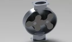 Simple lobe pump