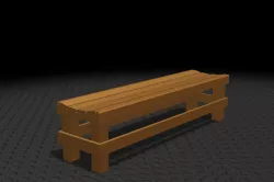 Simple Park Bench