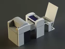 Small Offset Printer 3D model