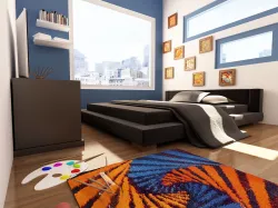 son bed room 3D model