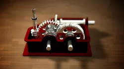 Speedometer Reduction Gear  Animation