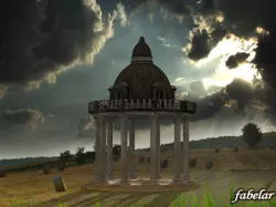 Temple 3D model