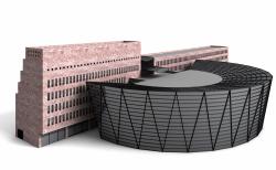 The Central Library Dortmund - 3D Building Models 3D model
