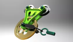 The rider rail traction wire 