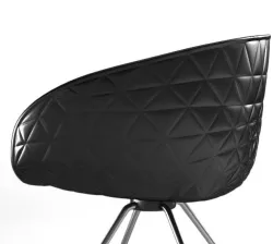 Tonon 905 structure steel wood chair 3D model