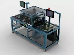 touch screen probe test machine