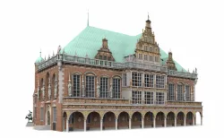Town Hall of Bremen 3D model
