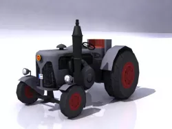Tractor 3D model