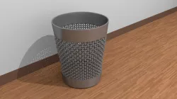 Trash bin 3D model