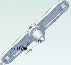 trex 700 flybar cage 