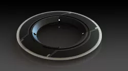 TRON Legacy Identity Disc half.