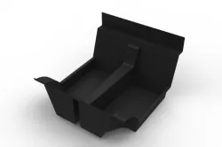 tuatara 3D model template