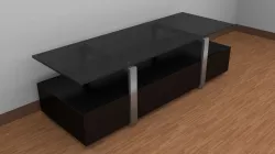 TV table Low-poly  3D model