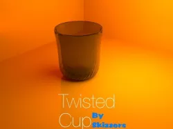 Twisted cup