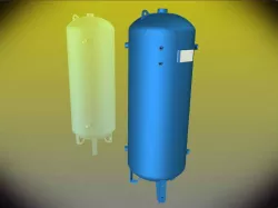 Vertical air receiver 200 l
