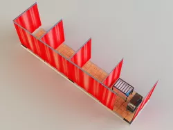 Welding-Cabine 3D model