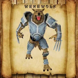 Werewolf 3D model