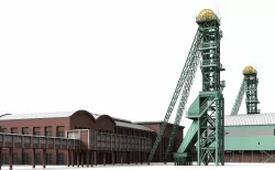 Westphalia Colliery 3D model