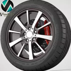 wheel Nitro Y3120 3D model