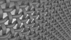 Wire mesh 3D model